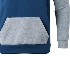 Ensembles de survêtements d'hiver pour hommes sur mesure de qualité supérieure, 100 % coton, motif uni, écologiques, col à capuche, respirants et légers - Product Image 4