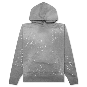 Sweat à capuche vintage personnalisé délavé à l'acide, coupe classique, broderie de patchs usés, 100% coton, tissu éponge français respirant, 370g, pour homme - Product Image 1