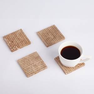 แผ่นรองแก้วหินชนวนสีดำคุณภาพสูงพร้อมโลโก้ที่กำหนดเองแผ่นรองเครื่องดื่มส่วนตัวสำหรับการส่งเสริมการขายทางธุรกิจกิจกรรมขององค์กร - Product Image 5