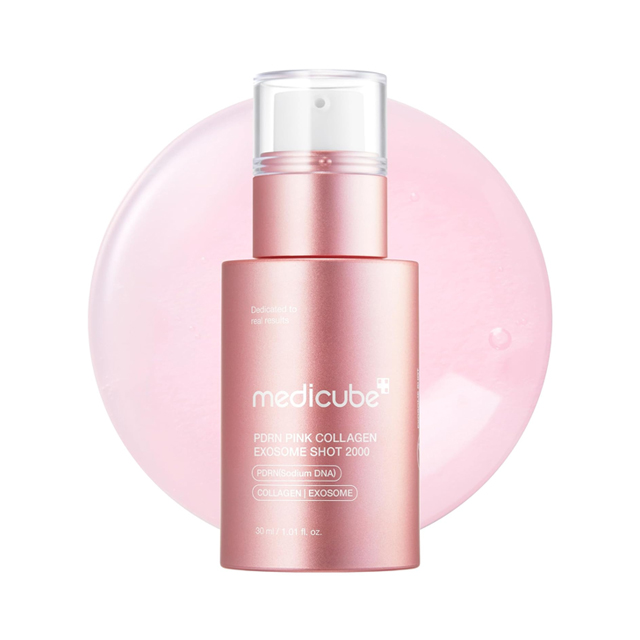medicube pdrn pink collagen exosome shot serum