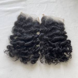 Precio al por mayor Cierre Swiss HD Lace ondulado vapor cURL, boby Wave, HD Lace ondulado Cabello humano Lace Front Peluca extensiones de cabello - Product Image 4