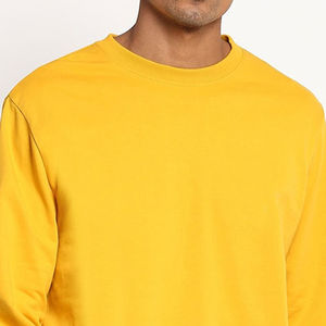 Nueva llegada Casual Wear Fleece hombres sudadera para la venta de marca privada última algodón Fleece manga larga hombres sudaderas - Product Image 6