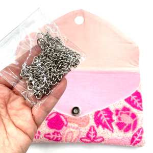 Bolso de Mano Informal con Cuentas de Vidrio Multicolores y Asa, Hecho a Mano en India, con Forma Personalizada - Product Image 3