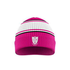 Gorros unisex GAA 100% Sombrero de invierno de punto de la mejor calidad con logotipo personalizado en relieve Diseño liso en blanco - Product Image 3