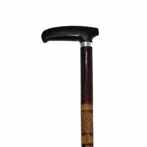 Poignée de canne en corne de buffle antique, écologique, faite à la main, style rustique, pour les fabricants de cannes personnalisées, qualité collectionneur, pièce de marche - Product Image 6