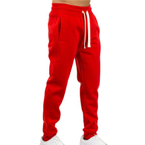 Pantalons de survêtement décontractés en toile de rue, taille mi-haute, pour la salle de sport, coupe régulière, mélange de coton, respirant, séchage rapide, vente en gros personnalisée - Product Image 1