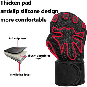 Gants de sport respirants unisexes à demi-doigts, vente chaude 2025, avec logo pour hommes et femmes, musculation, cyclisme, entraînement en salle de sport - Product Image 4