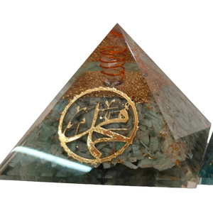Pirámide de orgón, pirámide de Alá Mohammed, pirámides islámicas al por mayor, cristales al por mayor de exportaciones de cristales Amayra - Product Image 2