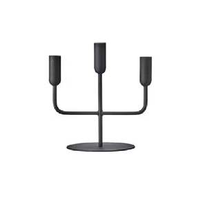 Chandelier en laiton mat de style classique en gros d'usine pour bougie de table de mariage exquise décoration de maison de noël - Product Image 4