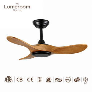 Ventilateur de plafond en bois de 36 pouces sans lumière, silencieux, moteur DC réversible, télécommande, 6 vitesses, pour chambre à coucher, appartement, en stock aux États-Unis - Product Image 5