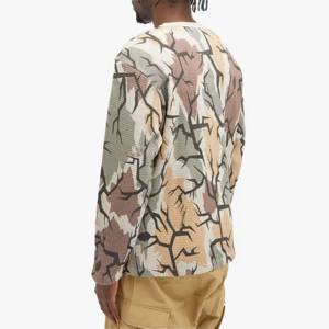 T-shirt gaufré à manches longues de haute qualité pour hommes confortable et élégant pour une tenue décontractée et des tenues de tous les jours - Product Image 3