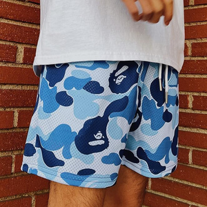 Shorts de sport à la mode pour hommes Shorts personnalisés Entraînement de basket-ball décontracté Logo personnalisé Design de luxe - Product Image 3