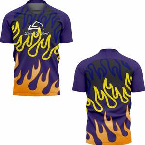 Venta al por mayor de camisetas de gran tamaño personalizadas Camisetas de fútbol digital de talla grande Ultimate para uniformes Frisbee Camiseta de sublimación duradera - Product Image 3