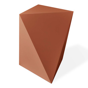 New metal Side <b>table</b> clay colored for bedroom living room office restaurant <b>kitchen</b> home bulk quantity made in india wholesale - Product Image 1