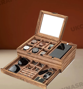 Personalized Luxury Leather Watch <b>Display</b> <b>Box</b>, 1/2/3 Watch Organizer Watch <b>Box</b> for Men Watch <b>Box</b> for Men Custom Mens Jewelry <b>Box</b> - Product Image 1