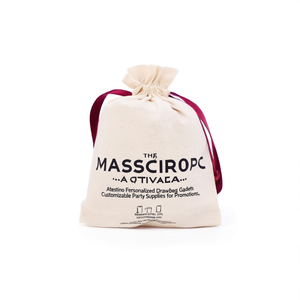 Atestino Sacchetto Personalizzato con Coulisse per Gadget, Articoli per Feste Personalizzabili per Promozioni - Product Image 3