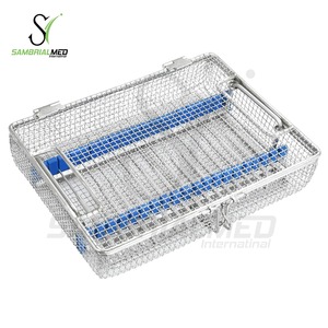 ชุดถาดฆ่าเชื้อแบบตาข่ายไมโครดิสเซคเตอร์ โรโทน คุณภาพพรีเมียม ใหม่ จำนวน 19 ชิ้น ทำจากสแตนเลสสตีล สำหรับเครื่องมือผ่าตัดประสาทแบบใช้มือ - Product Image 5