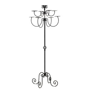 เชิงเทียนโลหะและเชิงเทียนแบบตั้งผลิตภัณฑ์สำหรับตกแต่งสำหรับงานแต่งงานใช้ตกแต่งงานปาร์ตี้บ้านห้องรับประทานอาหาร - Product Image 4