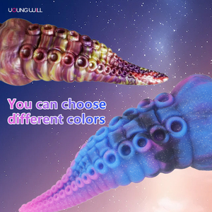 Young Will Unisex Giant Monster Liquid Silicone Anal Plugs Mixed Color Octopus Shaped Harem Expanders Dildos Soft for Adult Use - Product Image 5