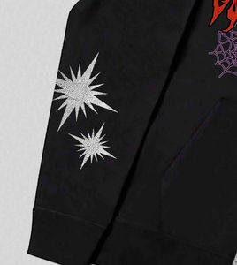 Sweat à capuche personnalisé pour hommes Sweats à capuche d'équipe personnalisés pour les vêtements de travail Collèges Broderie Strass Accent Expédition mondiale rapide - Product Image 5