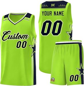 Custom Basketball Uniform Personalized Printed Team and Number Basketball Top Set and <b>Shorts</b> for <b>Men</b>/Youth Sports Industry - Product Image 3