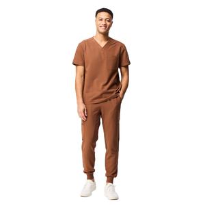 Fournisseur OEM – Blouse de travail professionnelle pour hommes, tenue médicale légère pour hôpital, uniforme d'infirmier personnalisé pour hommes - Product Image 2
