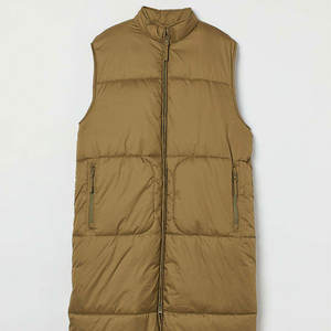 Venta caliente de la moda de invierno transpirable Puffer chaleco chaqueta para los hombres con logotipo personalizado y personalizado - Product Image 1