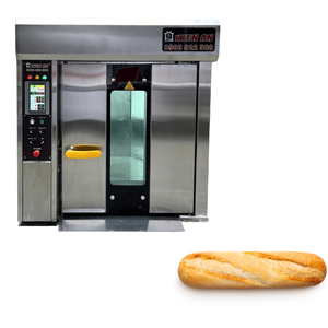 5% Discount 8 Trays Rotary <b>Oven</b> Bread Machine Altuntop Trolley 20Kw/H Capacity Industrial Rotary <b>Oven</b> Made in Vietnam - Product Image 1