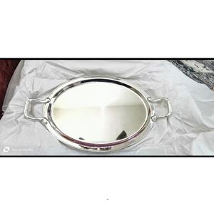 ถาดเสิร์ฟอาหารโลหะยอดนิยมสำหรับร้านกาแฟร้านอาหารและโรงแรมดีไซน์ทันสมัยสำหรับตกแต่งบ้านดีไซน์และปรับแต่งได้สำหรับผลไม้ - Product Image 1