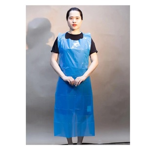 Delantal de Baberos de plástico con logotipo personalizado y color, impermeable, ligero, LDPE, para adultos, para limpiar alimentos, hecho en Vietnam - Product Image 3