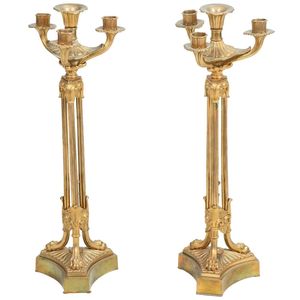 Bougeoirs Dîner romantique Laiton Décoration de la maison Bougeoir Chandelier Cadeaux de mariage Fabricant en gros Fournisseur - Product Image 1
