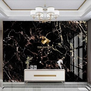 Conception chinoise de calcaire de travertin de marbre gris naturel de qualité supérieure pour l'intérieur extérieur aiguisé pour l'utilisation de villa de cuisine de plancher - Product Image 1