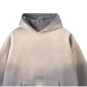 Sudaderas con Lavado Ácido para Hombre, Último Estilo, 100% Algodón, Invierno, Impermeables, Ropa Casual, Diseño de Logotipo Personalizado, MOQ Bajo, Marca Privada - Product Image 3