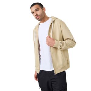 Offre Spéciale nouveauté fermeture éclair sweats à capuche Style Unique fermeture éclair sweats à capuche respirant 100% coton hommes fermeture éclair sweats à capuche décontracté coupe ajustée - Product Image 3