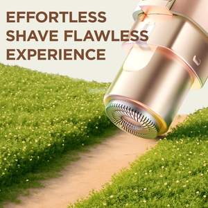 Herramienta de belleza 2 en 1 para mujer, depiladora facial, afeitadora eléctrica rotativa, lavable y desechable para uso facial - Product Image 6