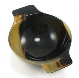 Bol de service en corne viking tendance pour fruits, salades, design luxueux, hôtel, mariage, traiteur, bol pour fêtes - Product Image 1