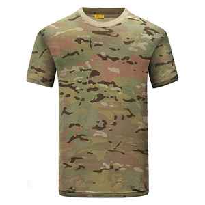 Custom <b>Camo</b> Printed T Shirt Men/Women High Quality Cotton Tee Custom Logo Hunting Style Camouflage Streetwear - Product Image 3