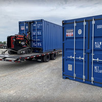 Conteneurs d'occasion de 20 pieds et 40 pieds en panneaux sandwich en acier haute résistance certifiés ISO9001 pour le stockage et le transport de marchandises