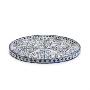 Hot Selling New Tray Style <b>Moroccan</b> Style Bone Inlay Serving Tray Serving Dishes Chocolate Serving Trays <b>Decor</b> Dishes Plate - Product Image 1