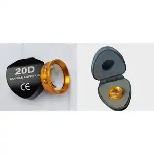 Oferta especial de ciencia y cirugía Juego de 2 lentes de vidrio óptico 90D 20D Estructura plano-convexa hecha en India Lista para exportar - Product Image 1