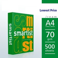 Offre Spéciale double blanc imprimante bureau copie papier 70 Gsm-80 Gsm dur A4 Bond impression papier projet A4 papier