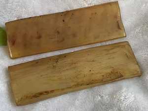 แผ่นเขาควายธรรมชาติ100% แผ่นฮอร์นแท้สำหรับด้ามมีดคุณภาพสูงงานฝีมือจากธรรมชาติที่ยอดเยี่ยม - Product Image 4