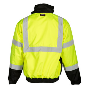 Customize Color OEM Breathable High Visibility <b>Work</b> Wear <b>Construction</b> Multi Pocket <b>Jacket</b> for Men - Product Image 2
