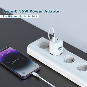 <span class=keywords><strong>Chargeur</strong></span> super rapide GaN 35W PD 3.0 Type-C pour téléphone portable et prise universelle pour smartphone Android, <span class=keywords><strong>chargeur</strong></span> mural USB-C PPS - Product Image 4