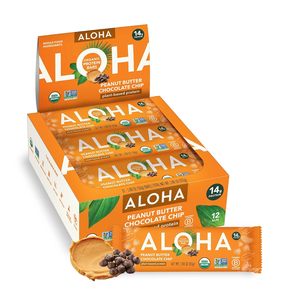 Barras de Proteína Vegetal Orgánica ALOHA (Chocolate con Mantequilla de Maní, Paquete de 12) - Product Image 5