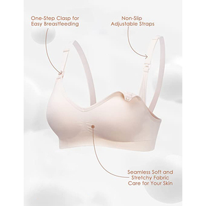 Soutien-gorge de maternité ajustable de haute qualité pour femmes, pour multitâche pendant la grossesse, soutien-gorge Push Up et d'allaitement, vente en gros OEM - Product Image 2