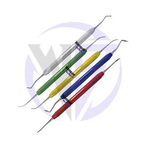 Herramientas de cera dental de alta calidad, instrumentos de modelado de acero inoxidable con recubrimiento de colores para laboratorios dentales manuales, Pakistán, Sialkot - Product Image 1