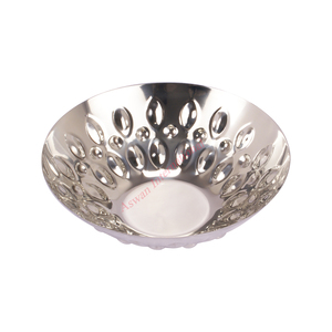 Nouvelle Arrivée Bol à Fleurs Décoratif de Table de Cuisine Écologique Luxe Métal Poli Couleur Or Taille Standard pour Service - Product Image 3