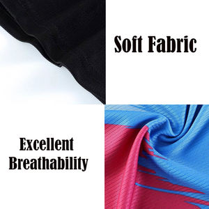 Ensemble d'uniformes de football d'équipe, maillot et short personnalisés imprimés, vêtements de sport en polyester à séchage rapide, football, fabrication OEM/ODM - Product Image 4