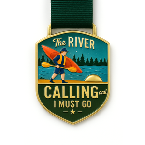 Medalla Deportiva Personalizada con Logotipo, Impresión UV Metálica Tridimensional a Todo Color, Medalla de Escalada de Montaña - Product Image 5